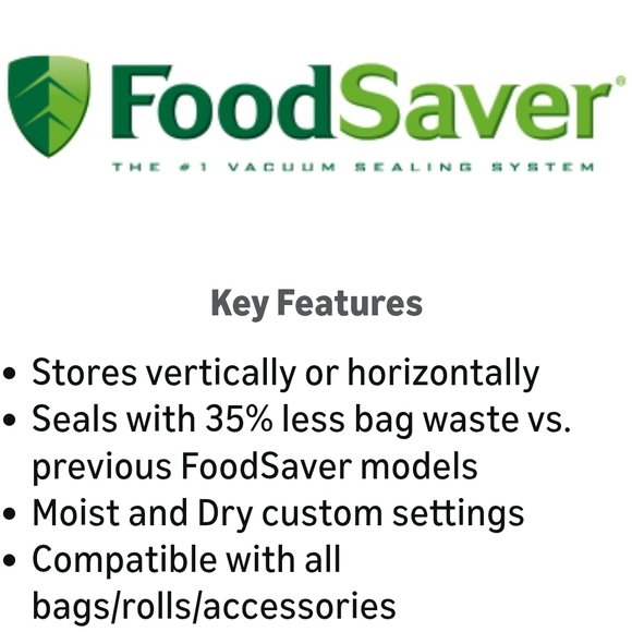 FoodSaver PowerVac Compact Vacuum Sealing Machine VS0150 - Picture 3 of 7